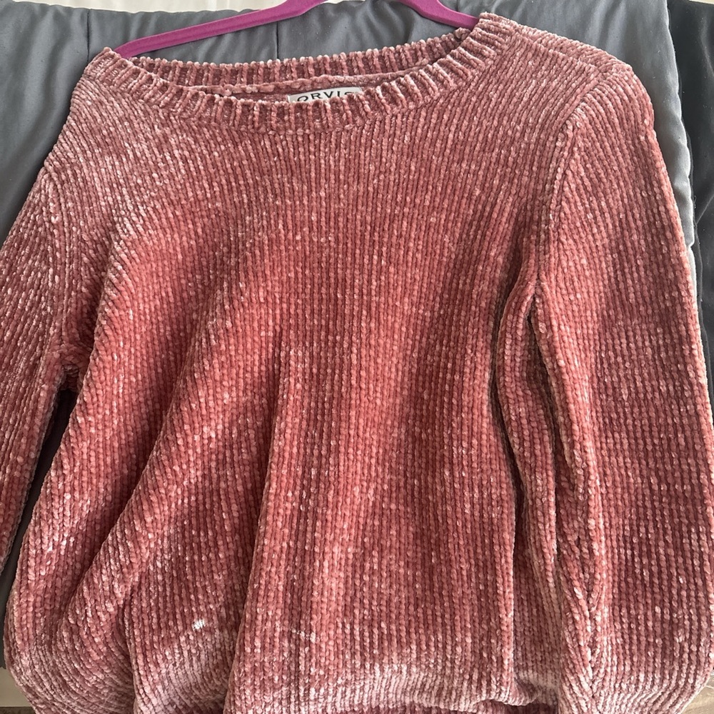 Orvis Women's Chenille Sweater - Rose
